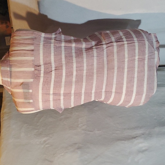 Attention Sleeveless Button down top XL Pink - Picture 3 of 7